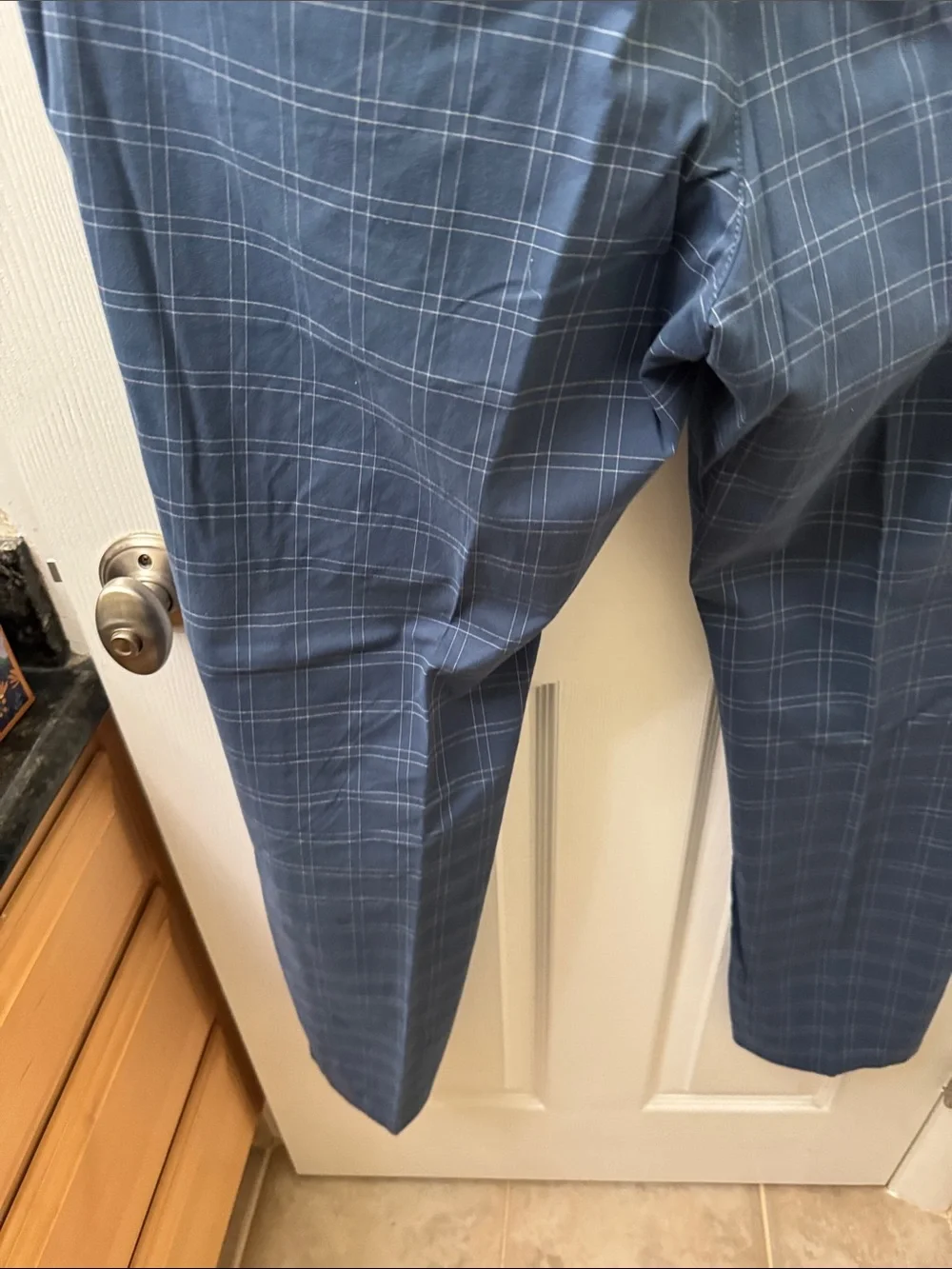 Original Penguin Blue Windowpane Chinos 32x30